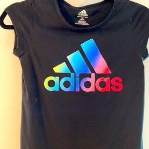 Used adidas girls medium t shirt 10-12